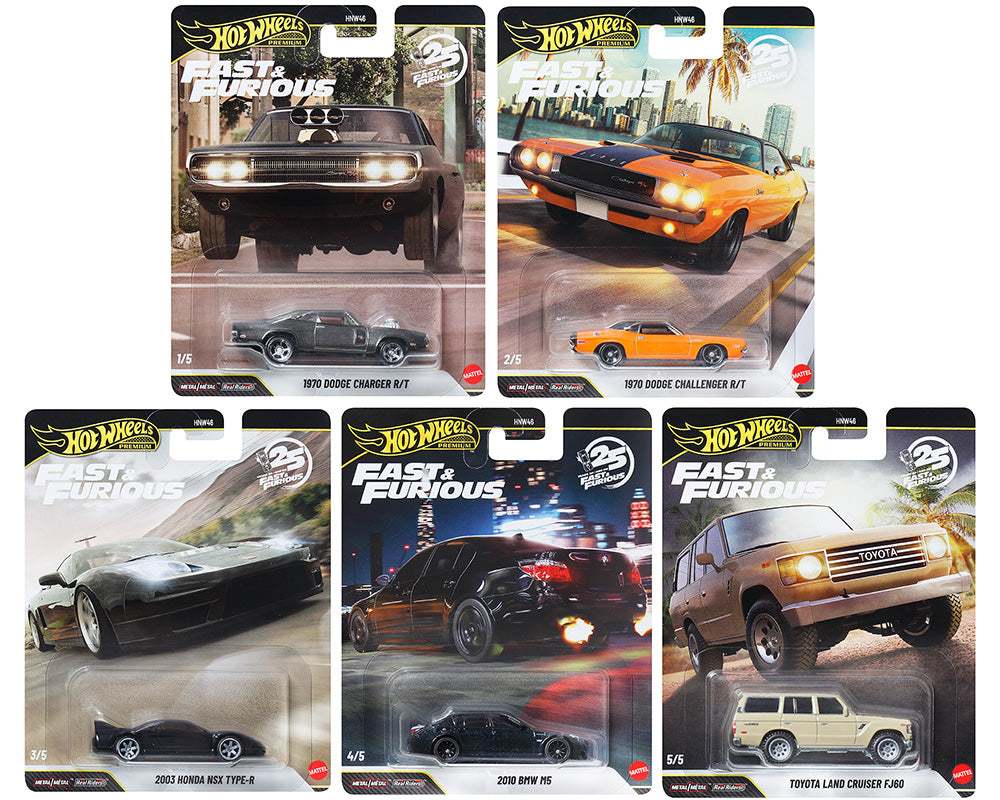 Hot Wheels 1:64 Fast & Furious 25Th Anniversary Premium 2026 Q
